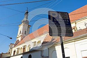 Franciscan Monastery and Church in Cluj Napoca, Romania