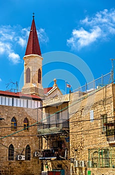 The Franciscan Terra Sancta Church in Akko