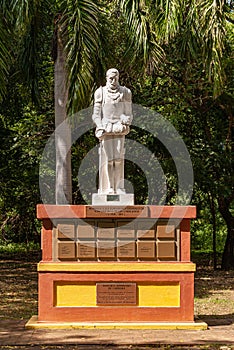 Francisco Hernandez de Cordoba statue, Leon Viejo, Nicaragua