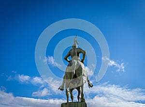 Francisco Pizarro statue in Trujillo, Caceres