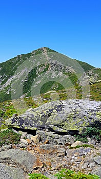 FRANCONIA NOTCH view from Appalachian Trail hiking