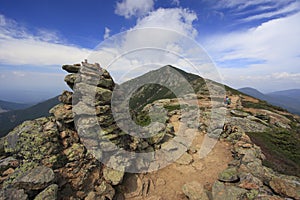 Franconia Ridge near Mt Lincoln and Lafayette, USA