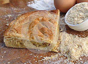 Frangipane cake and almond
