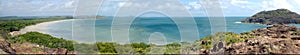 Frangipani beach and  and the tip of Cape York .