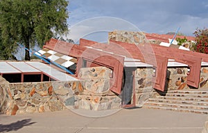 Frank Lloyd Wright`s Taliesin West Scottsdale, Arizona