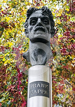 Frank Zappa monument photo