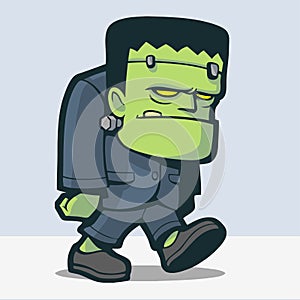 Frankenstein cartoon