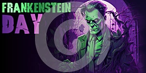 Frankenstein Day - Quality AI Generative Image photo