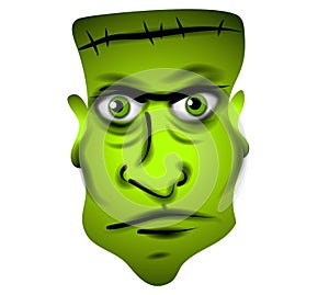 Frankenstein Face Clip Art
