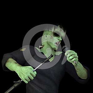 Frankenstein's Monster Singing