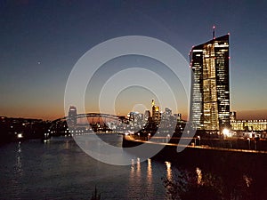 Frankfurt am Abend