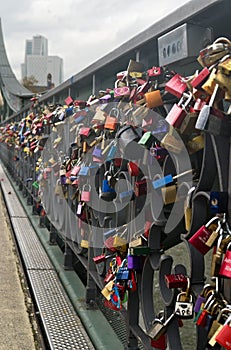 Frankfurt Eiserner Steg Locks
