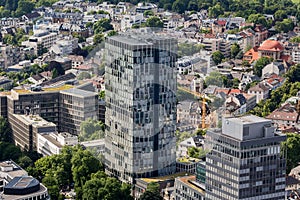 Frankfurt germany from above