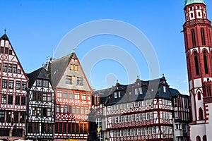 Frankfurt Germany, Historic Romerberg Square