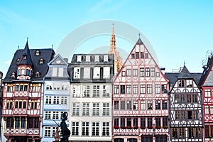 Frankfurt Germany, Historic Romerberg Square