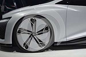 Frankfurt, Germany, September 13-2017: Audi Aicon Concept at IAA 2017