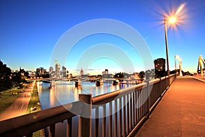 Frankfurt am Main Downtown Cityscape