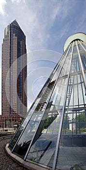 Frankfurt Messe and Ubahn Station