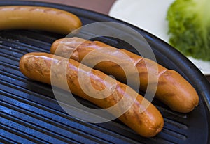 Frankfurter sausage photo
