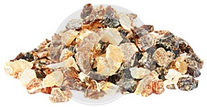 Frankincense dhoop, a natural aromatic resin