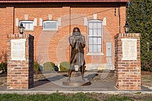 Franklin statue
