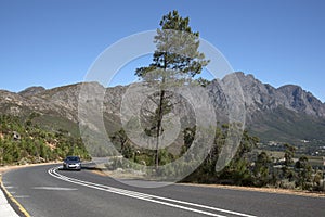 The Franschhoek Pass Western cape South Africa