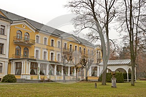 Frantiskovy Lazne park architecture