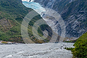 Franz Josef Glacier on New Zealand\'s South Island