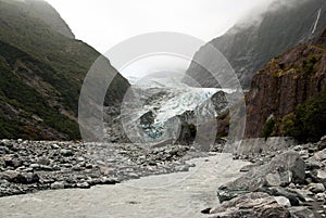 Franz Josef glacier valley