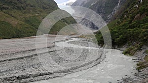 Franz Josef glacier valley