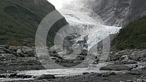 franz josef glacier on the West Coast of New Zealand