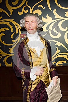 Joseph Haydn wax figure, Madame Tussaud`s Vienna