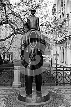 Franz Kafka statue photo