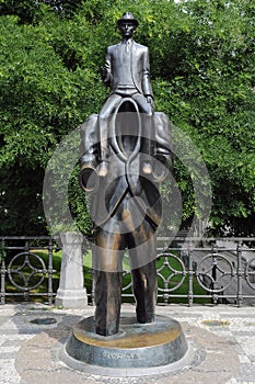 Franz Kafka Statue photo