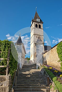 Franziskaner der Immakulata church in Kitzbuhel, Tyrol, Austria