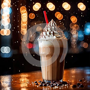 Frapuccino, ice blended coffee drink