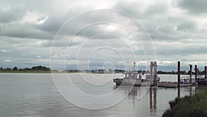 Fraser River near Ladner BC 4K UHD