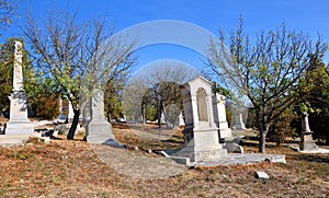 Fraternal Cemetery during the Crimean War 1853-1856 photo