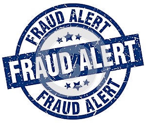 fraud alert stamp