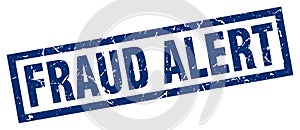 fraud alert stamp