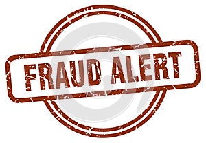 fraud alert stamp