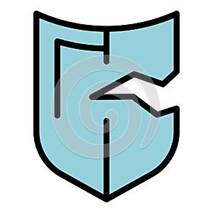 Fraud theft icon vector flat