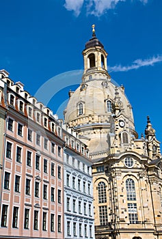 The Frauenkirche in Dresden