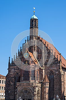 The Frauenkirche in Nuremberg / Germany