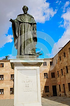 Fray Luis de Leon sculpture in Salamanca