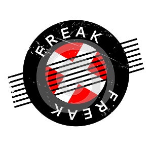 Freak rubber stamp