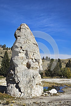 Freakish calcareous formations photo