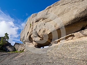 Freakish rocks in Ergaki park photo