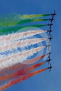 Frecce Tricolori pilotage photo