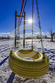 Fred Mendel Park in the city of Saskatoon, Canada
